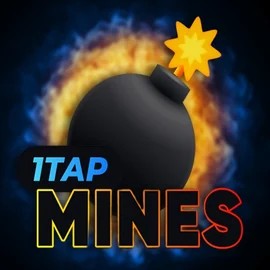 1Tap Mines logo – Casino Games by Turbo Games at Spinoloco Casino