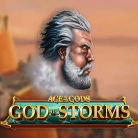 Age Of The Gods: God of Storms casino game by Playtech – featured logo at Spinoloco Casino