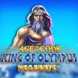 Enjoy Age Of The Gods: King of Olympus Megaways by Origins – logo hosted on spinolocoo.eu.com