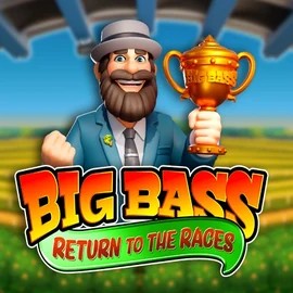 Big Bass Return to the Races by Pragmatic Play, showcased at spinolocoo.eu.com – game logo