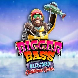 Bigger Bass Blizzard Christmas Catch slot visual from Pragmatic Play available on spinolocoo.eu.com