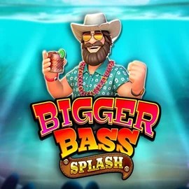 Bigger Bass Splash online game logo by Pragmatic Play on spinolocoo.eu.com