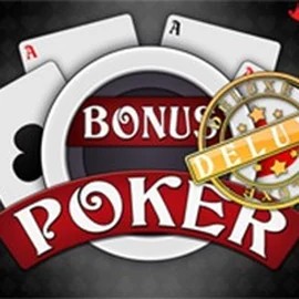Bonus Poker Deluxe - 3 Hands logo – Table Games by RTG (Reel Time Gaming) at Spinoloco Casino