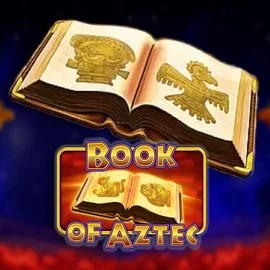 Official Slots logo: Book of Aztec by Amatic Industries at Spinoloco Casino