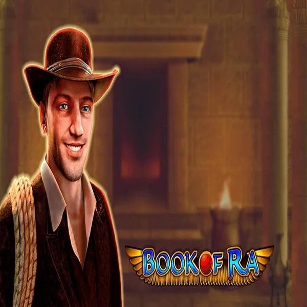 Book of Ra logo by Greentube at Spinoloco Casino