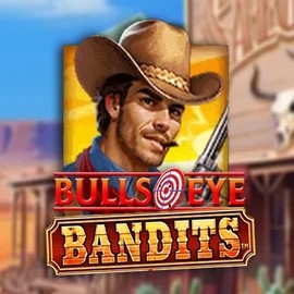 Bulls Eye Bandits online game logo by Origins on spinolocoo.eu.com