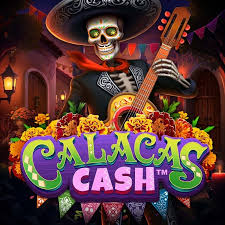 Official Slots logo: Calacas Cash by Greentube at Spinoloco Casino