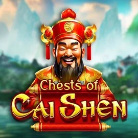 Slots logo of Chests of Cai Shen from Pragmatic Play at Spinoloco Casino