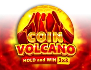Coin Volcano slot logo by 3 Oaks Gaming at Spinoloco Casino