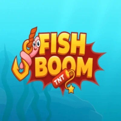 Fish Boom by InOut, showcased at spinolocoo.eu.com – game logo