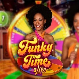 Live Casino logo of Funky Time from Evolution at Spinoloco Casino