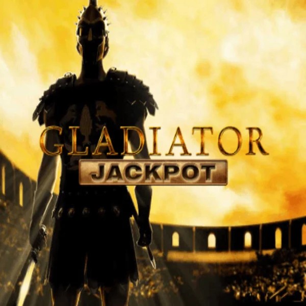 Gladiator Jackpot slot logo by Playtech at Spinoloco Casino