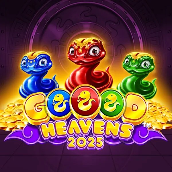 Goood Heavens casino game by Rarestone Gaming – featured logo at Spinoloco Casino