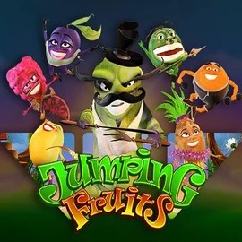 Jumping Fruits logo – Slots by Wazdan at Spinoloco Casino