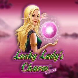 Lucky Ladys Charm Deluxe slot visual from Greentube available on spinolocoo.eu.com