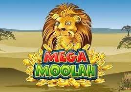 Mega Moolah slot slot logo by Games Global at Spinoloco Casino