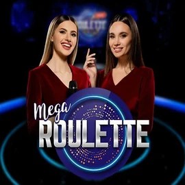 Mega Roulette game by Pragmatic Play – logo hosted on Spinoloco Casino