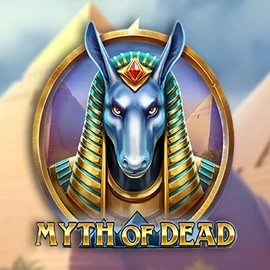 Slots logo of Myth of Dead from Play'n GO at Spinoloco Casino