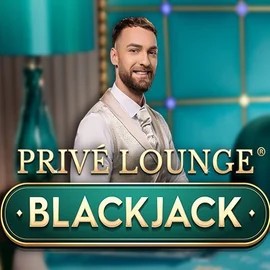 Privé Lounge Blackjack slot logo by Pragmatic Play at Spinoloco Casino