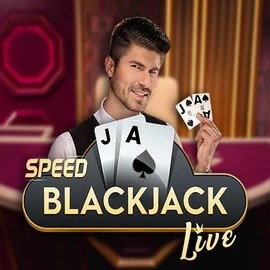 Speed Blackjack logo – Live Casino by Pragmatic Play at Spinoloco Casino