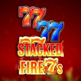 Stacked Fire 7s online game logo by Inspired Gaming on spinolocoo.eu.com