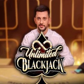 Unlimited Blackjack by Ezugi, showcased at spinolocoo.eu.com – game logo